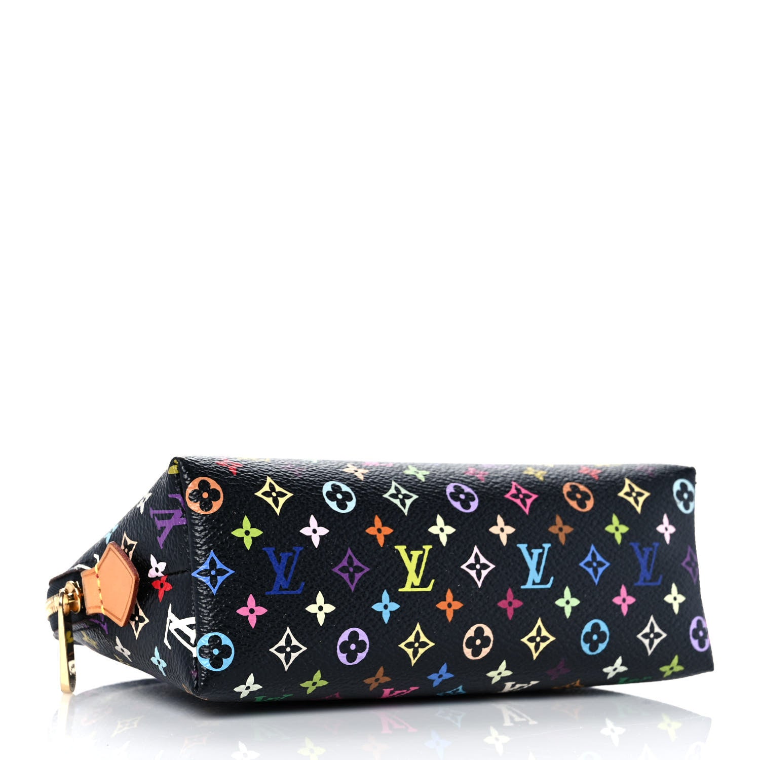 Louis Vuitton Monogram Multicolor Cosmetic Pouch Black Grenade 4 of 8