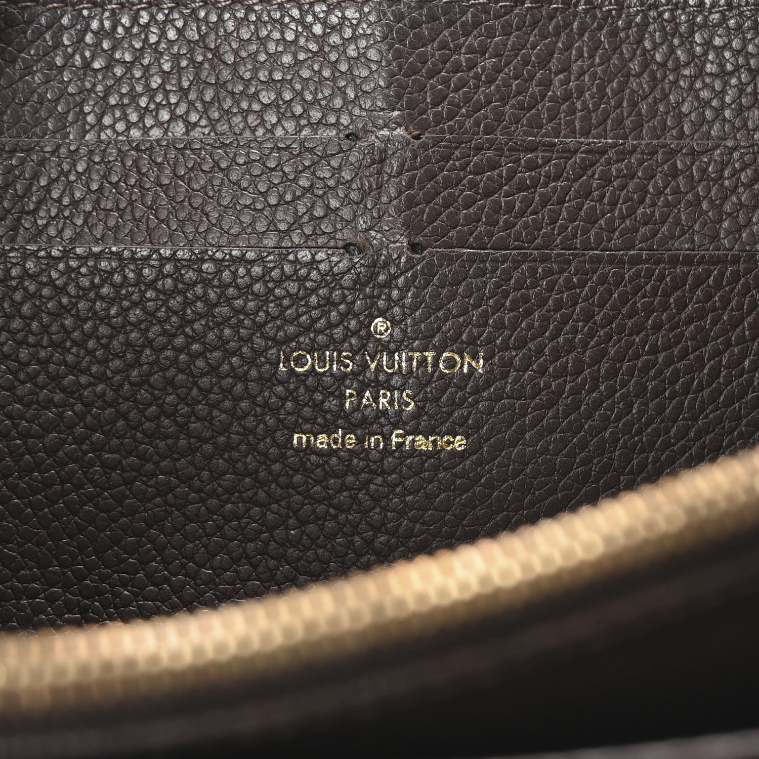 Louis Vuitton Empreinte Zippy Wallet Terre 6 of 6