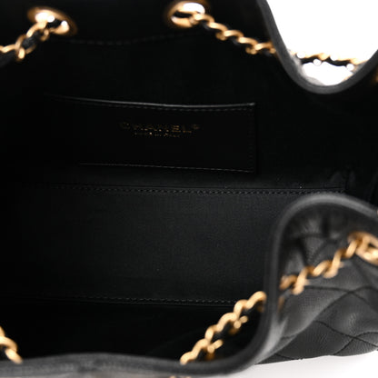 Chanel Caviar Quilted Mini Chanel 25 Handbag Black 5 of 11