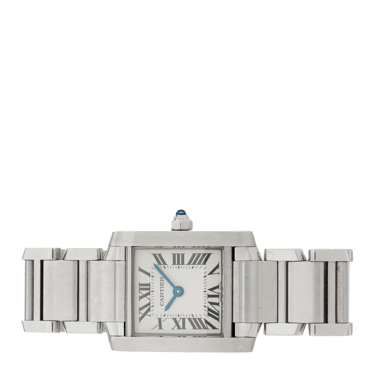 Cartier Stainless Steel 20mm Tank Francaise Quartz Watch 2 of 4