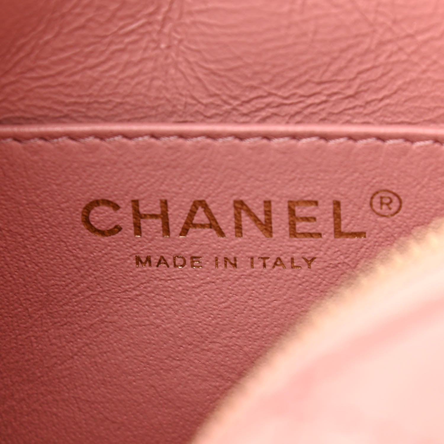 Chanel Aged Calfskin Quilted Mini Reissue Camera Case Pink 6 of 10