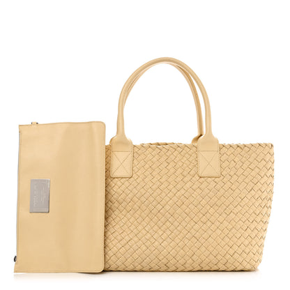 Bottega Veneta Nappa Intrecciato Mini Cabat Paille 1 of 15