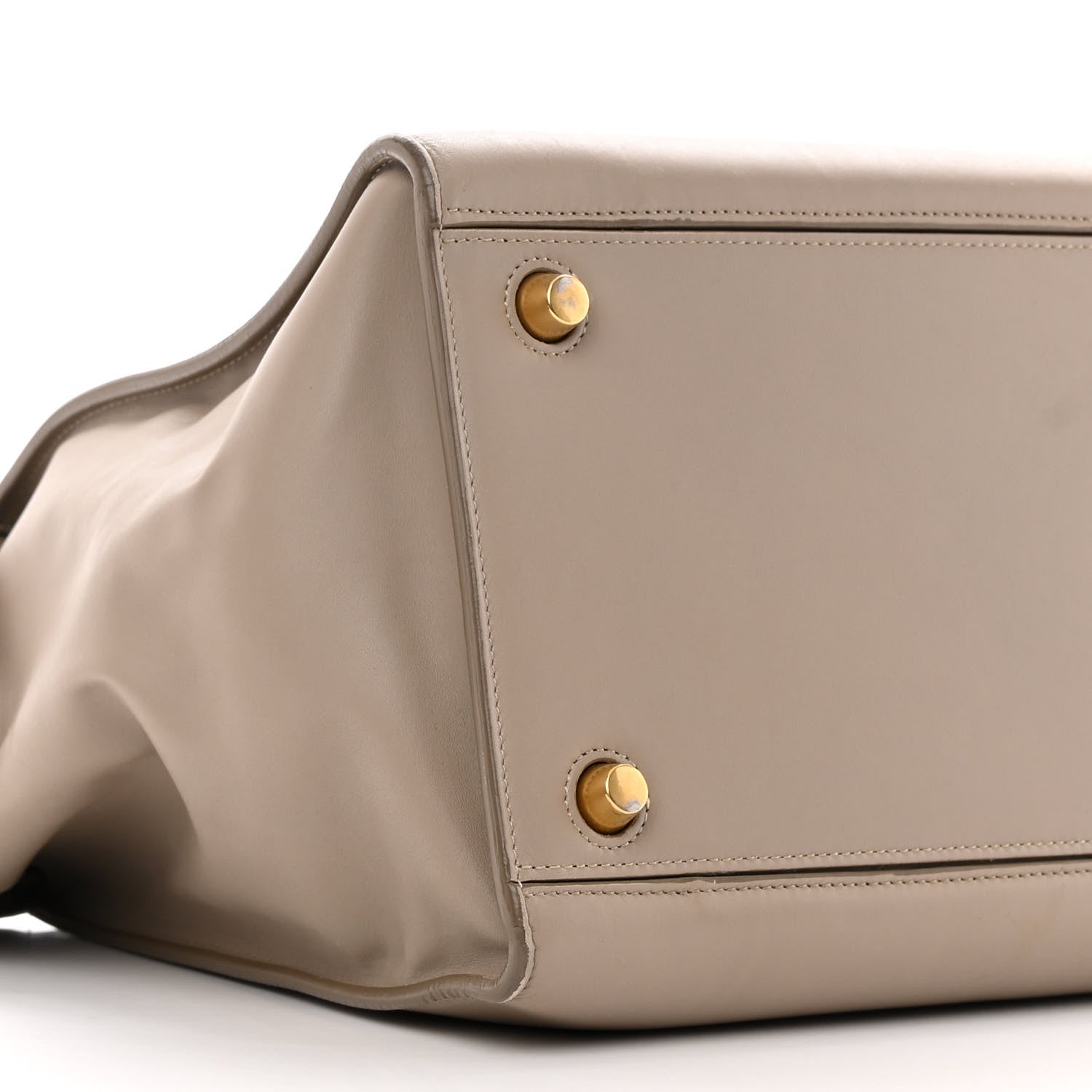 Celine Smooth Calfskin Small Ring Bag Light Taupe 8 of 16