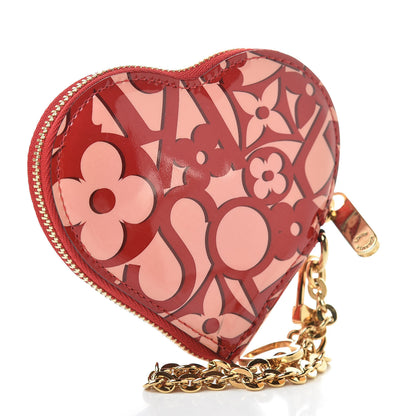 Louis Vuitton Patent Sweet Monogram Coeur Heart Coin Purse Pomme D'Amour 3 of 8