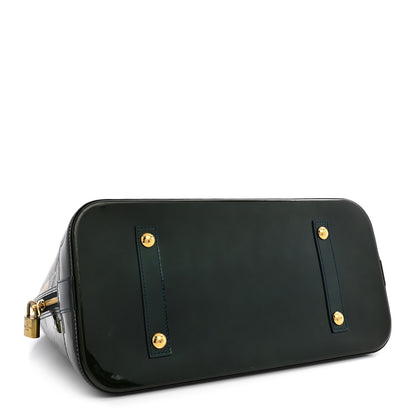 Louis Vuitton Vernis Alma GM Noir Magnetique 4 of 10