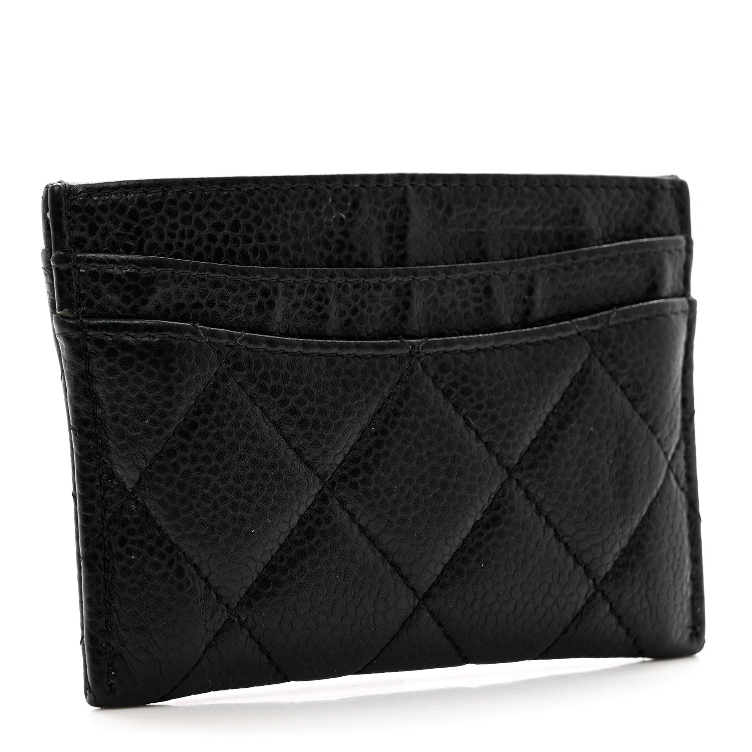 Chanel Caviar Quilted Card Holder Black 3 of 8