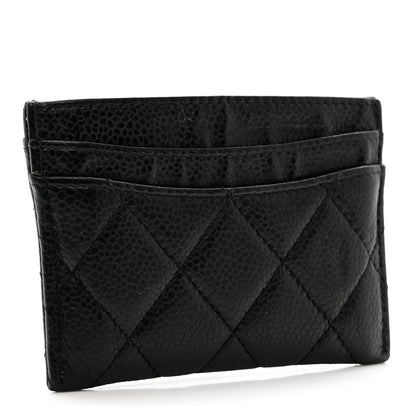 Chanel Caviar Quilted Card Holder Black 3 of 8