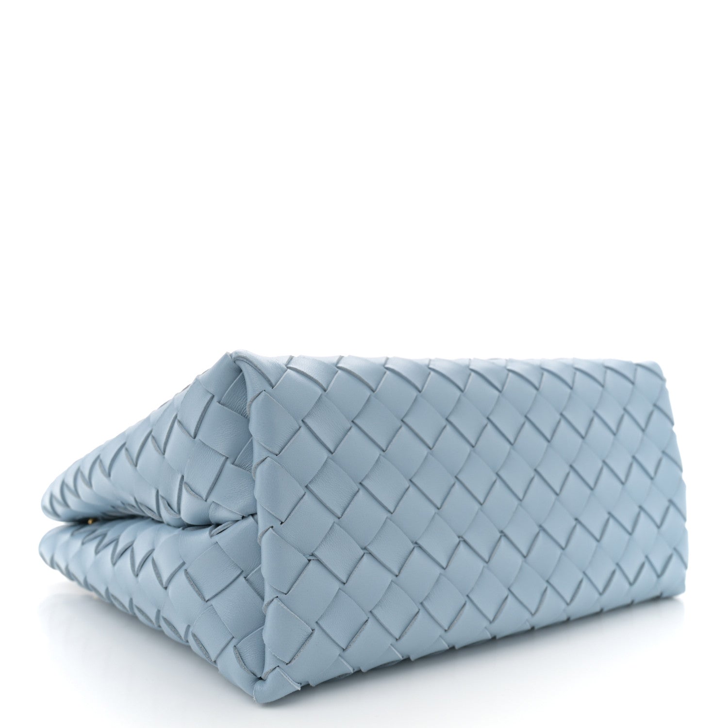 Bottega Veneta Nappa Intrecciato Small Andiamo Shoulder Bag Ice 4 of 9