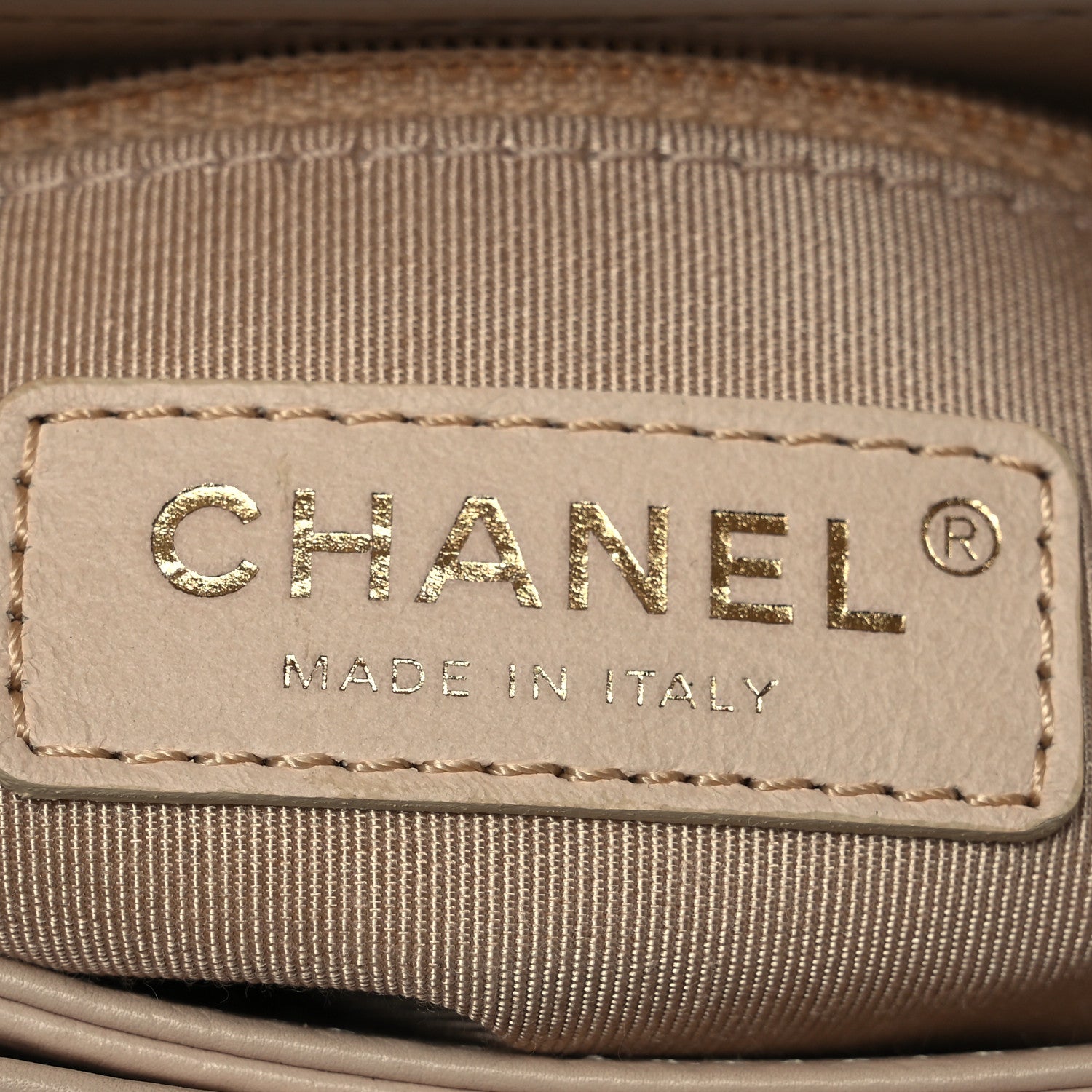 Chanel Calfskin Quilted Metal Small Top Handle Envelope Flap Beige 8 of 16