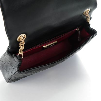 Chanel Lambskin Quilted Medium Westminster Pearl Flap Black 5 of 8