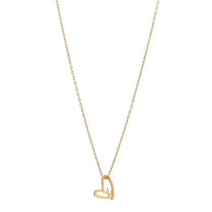 Louis Vuitton Metal Fall In Love Necklace 1 of 7
