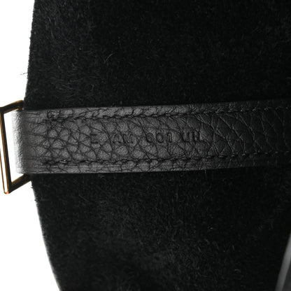 Hermes Taurillon Clemence Picotin Lock 22 MM Black 6 of 10