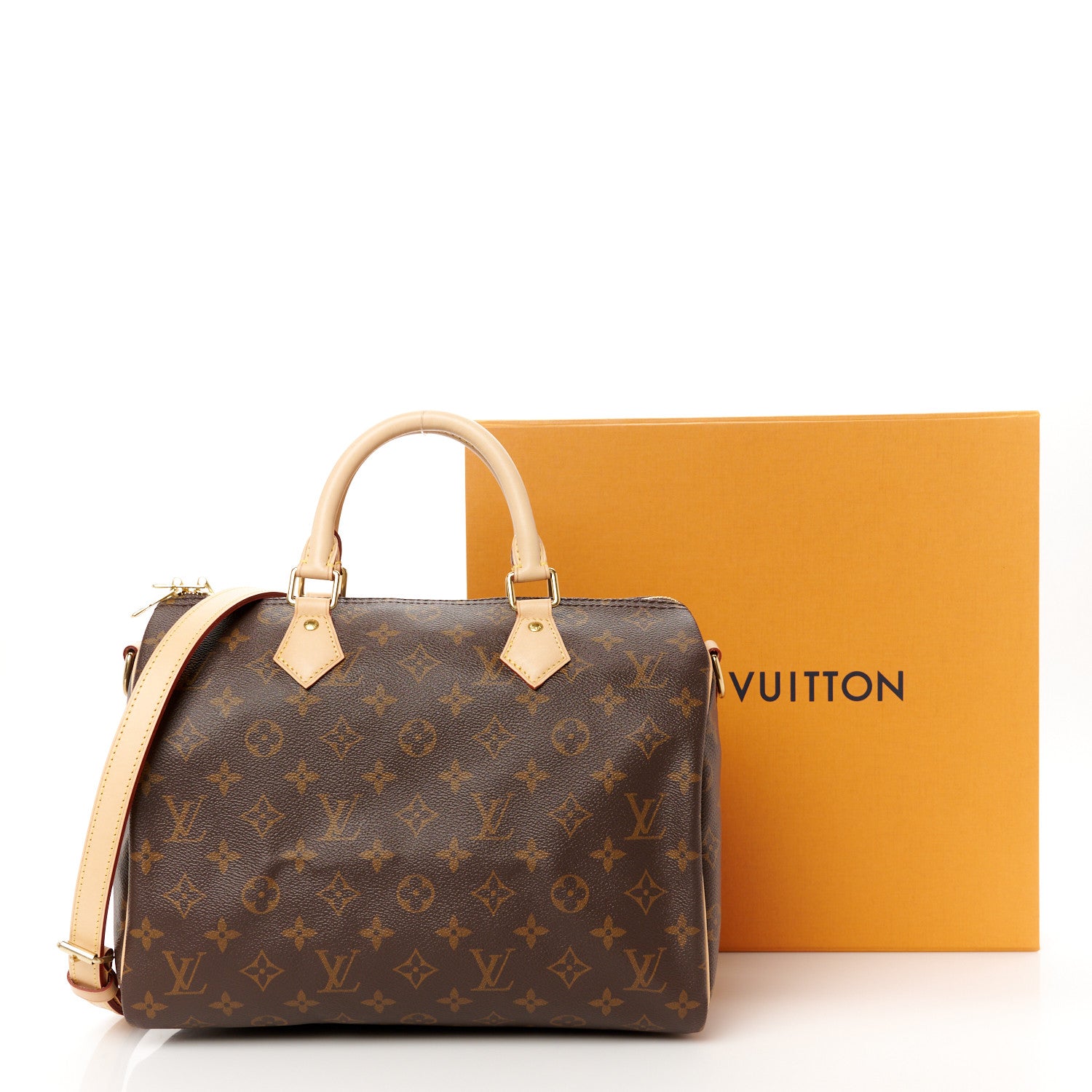 Louis Vuitton Monogram Speedy Bandouliere 30 13 of 13