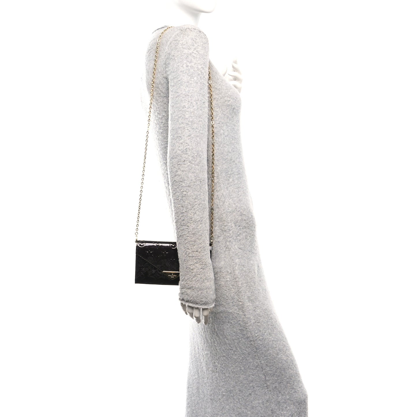 Vernis Mira MV Chain Wallet Amarante