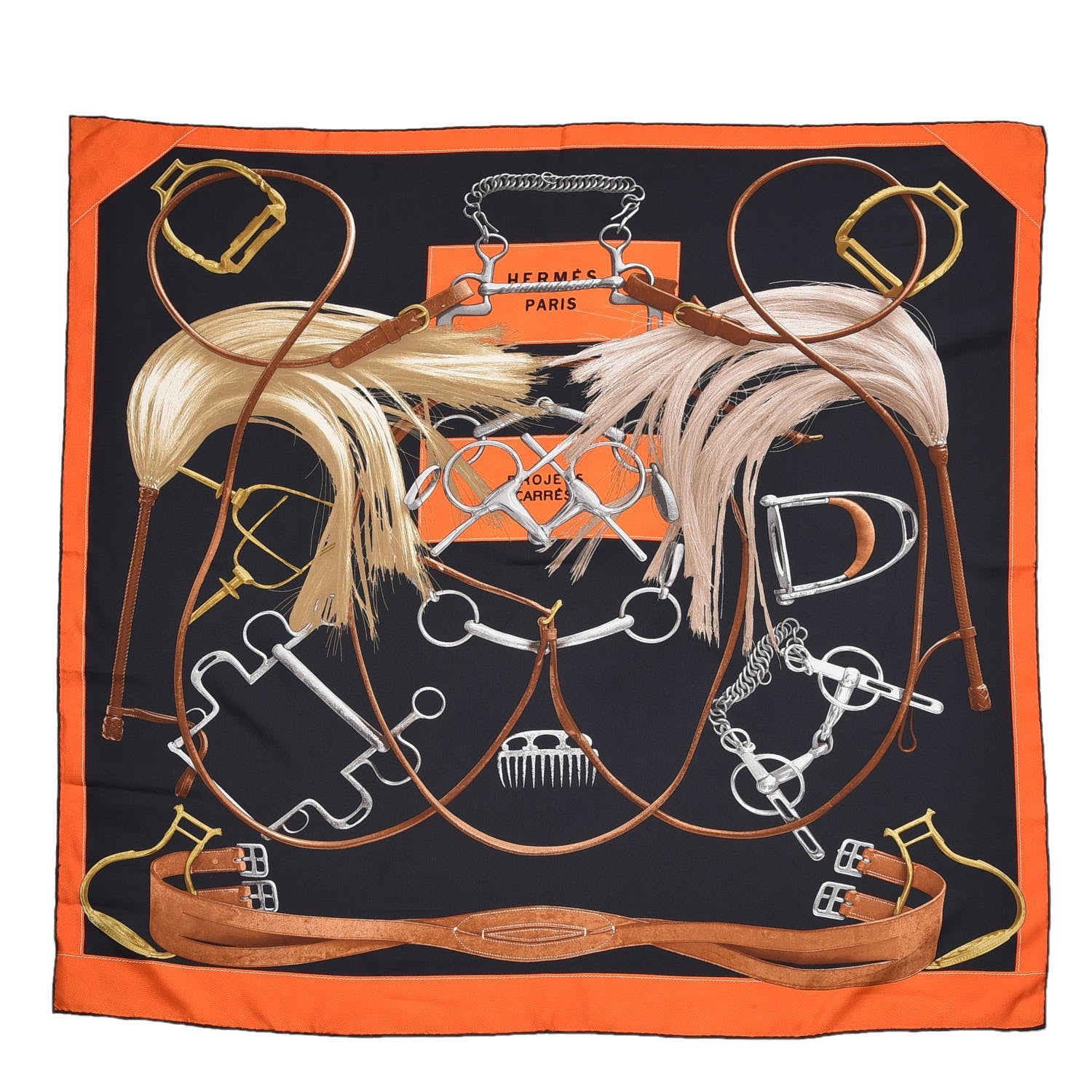 Hermes Silk Project Carres Scarf 90 1 of 6