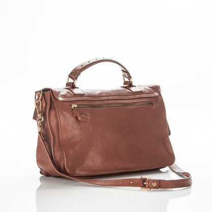 Proenza Schouler Lambskin Medium PS1 Satchel Saddle 3 of 8