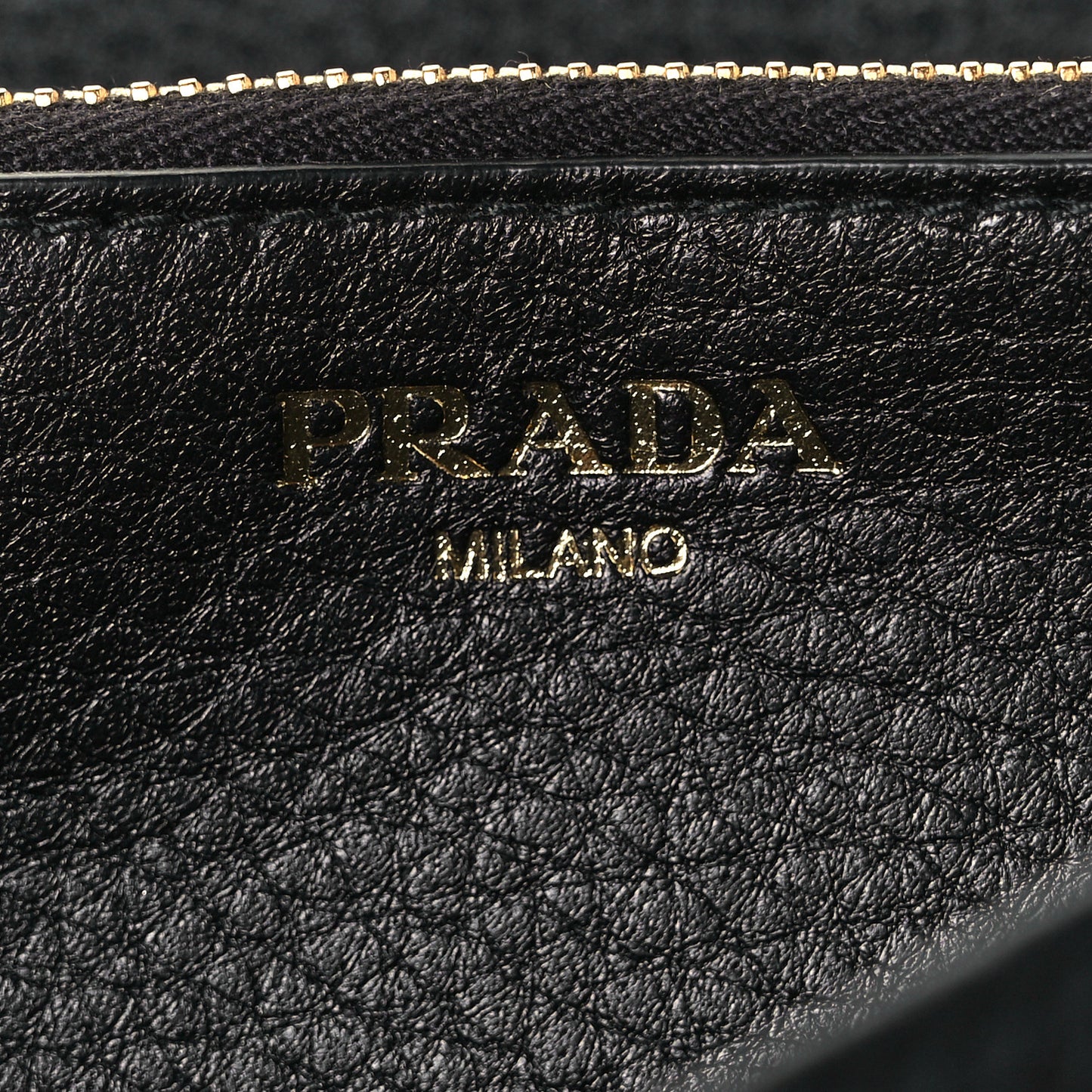 Vitello Daino Continental Flap Wallet Black