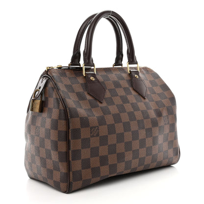 Louis Vuitton Damier Ebene Speedy 25 3 of 12