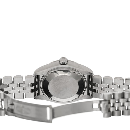 Rolex Stainless Steel 18K White Gold Diamond Mother of Pearl 31mm Oyster Perpetual Datejust Watch 178274 4 of 4