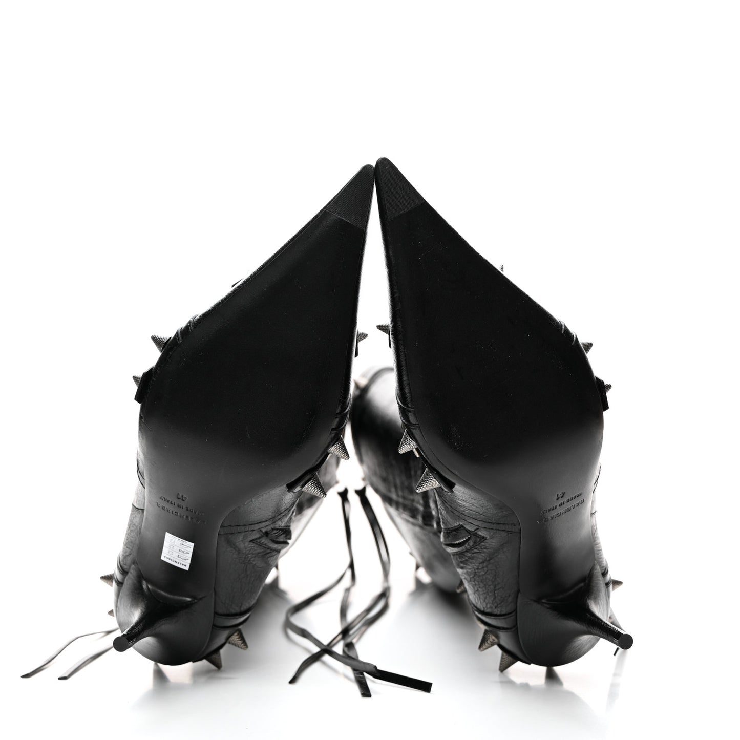 Agneau Arena Spike Spiked Cagole 90mm Boots 41 Black