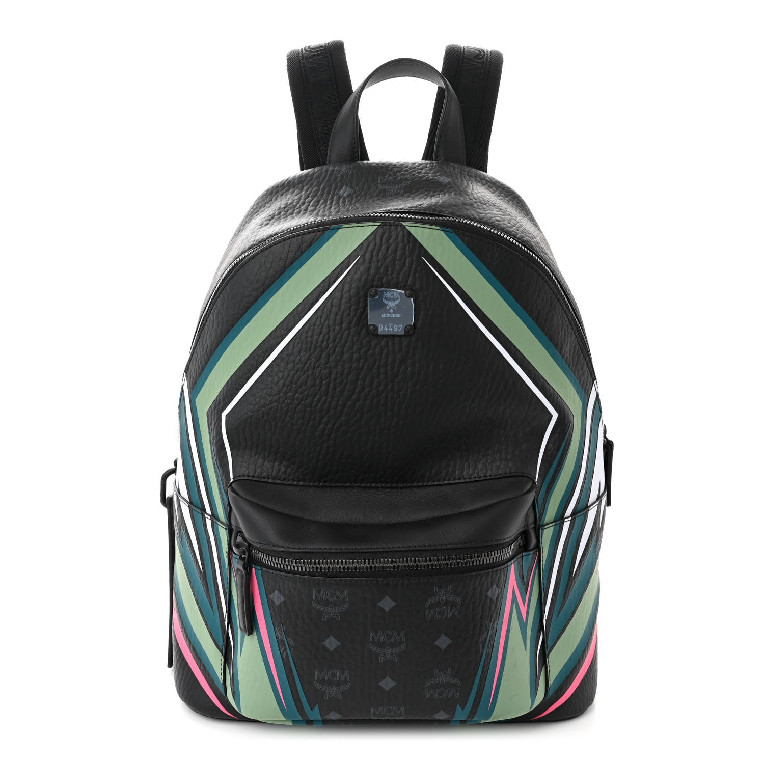 MCM otor Visetos Medium Stark Backpack Black 1 of 10