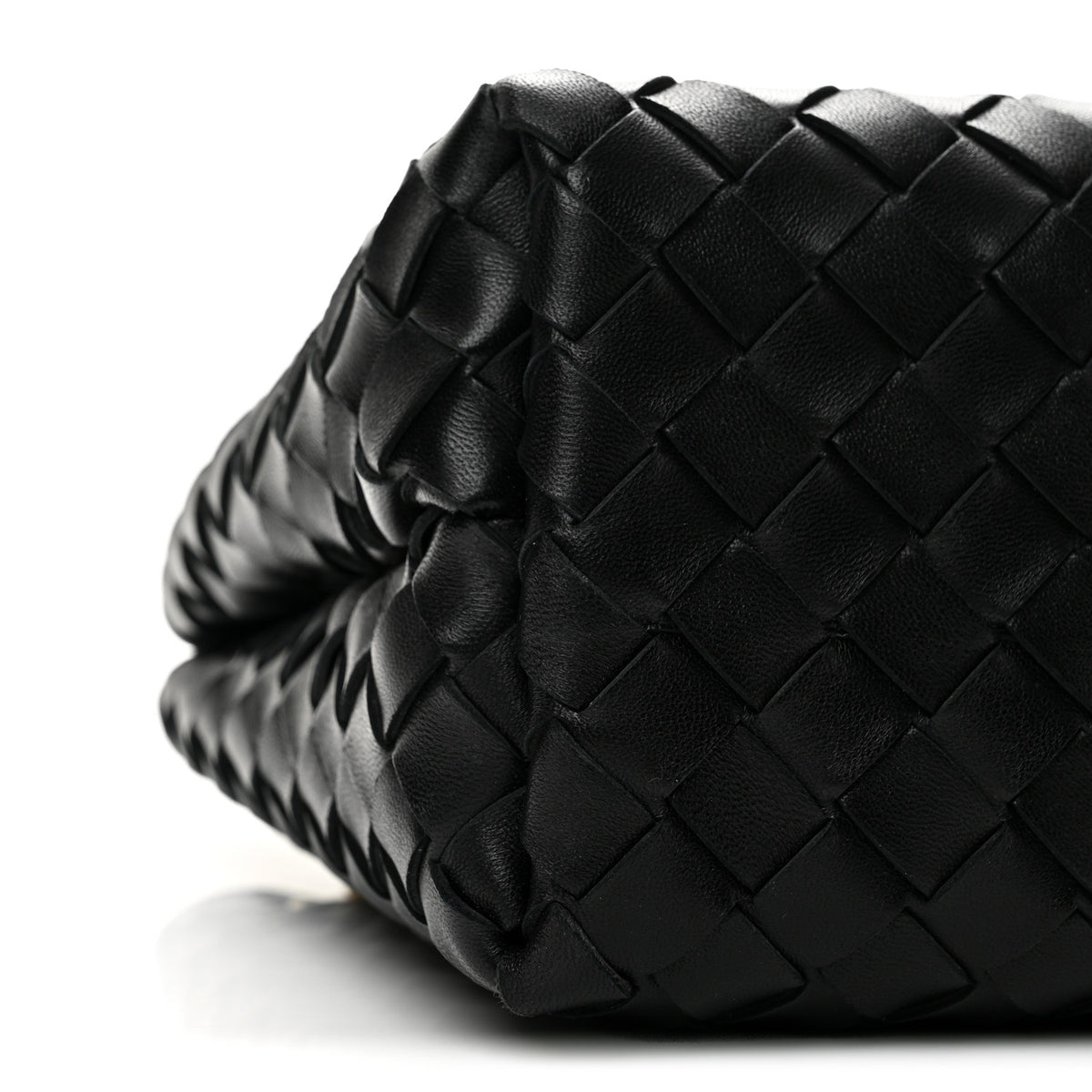 Bottega Veneta Nappa Intrecciato Small Andiamo With Chain Shoulder Bag Black 8 of 11
