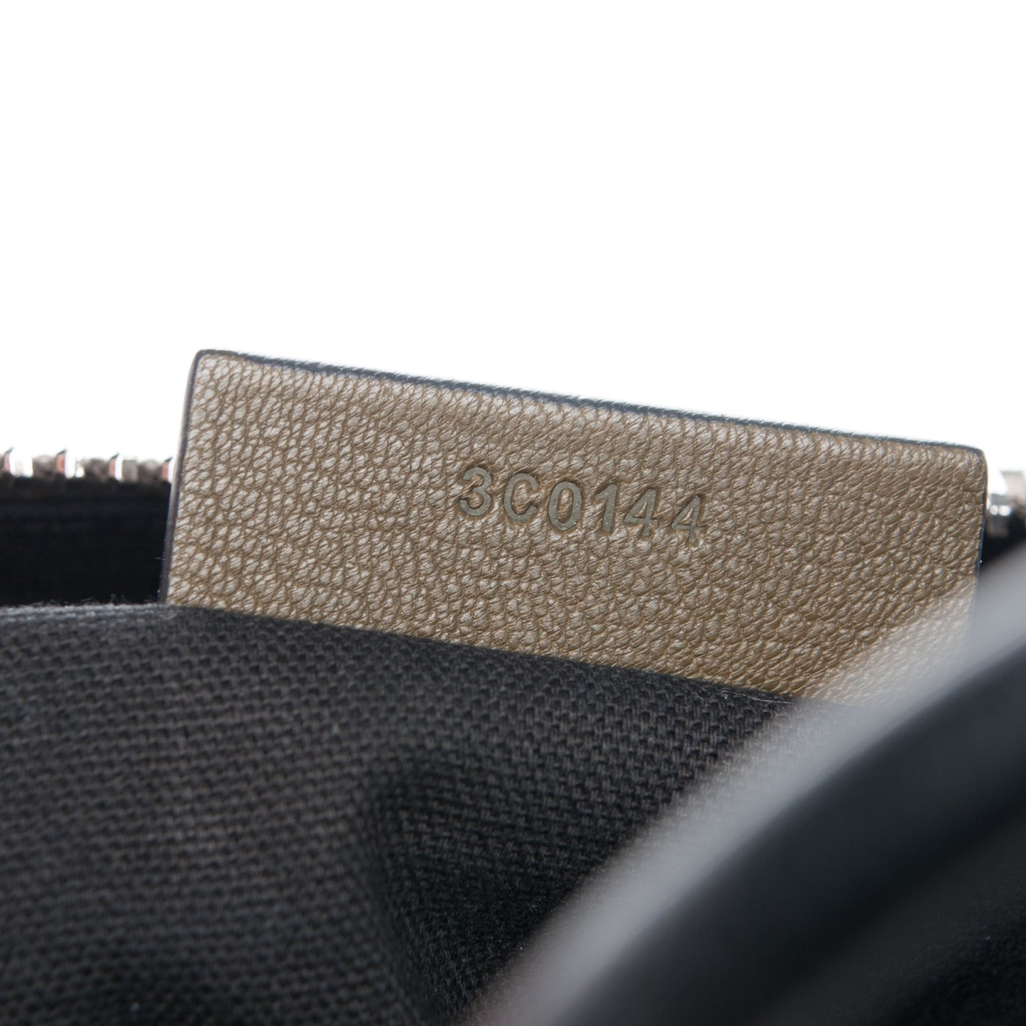 Sugar Goatskin Medium Tri-Color Antigona Khaki Black