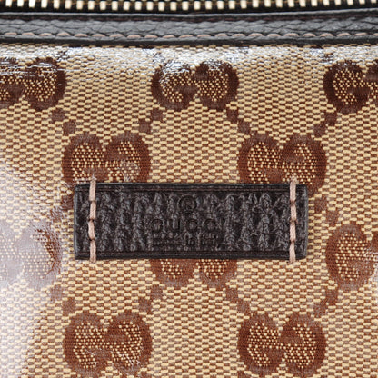 Gucci Crystal Monogram Medium Joy Boston Dark Brown 6 of 10