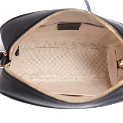 Gucci Pebbled Calfskin Small Soho Disco Bag Black 4 of 9