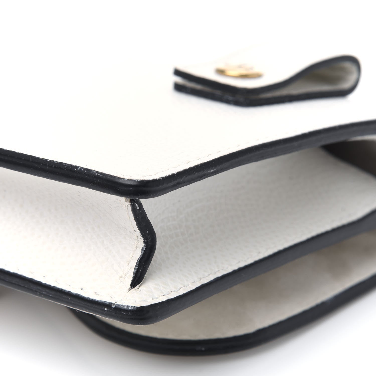 Christian Dior Grained Calfskin Saddle Belt Bag White 13 of 15