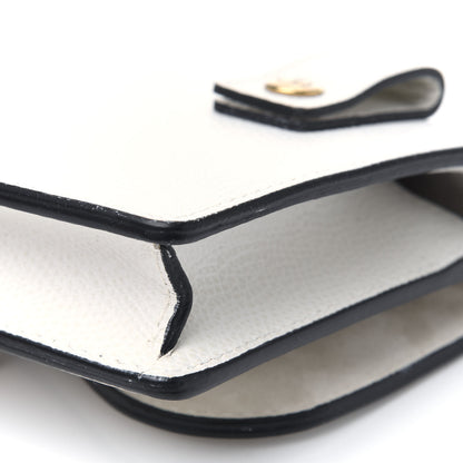 Christian Dior Grained Calfskin Saddle Belt Bag White 13 of 15