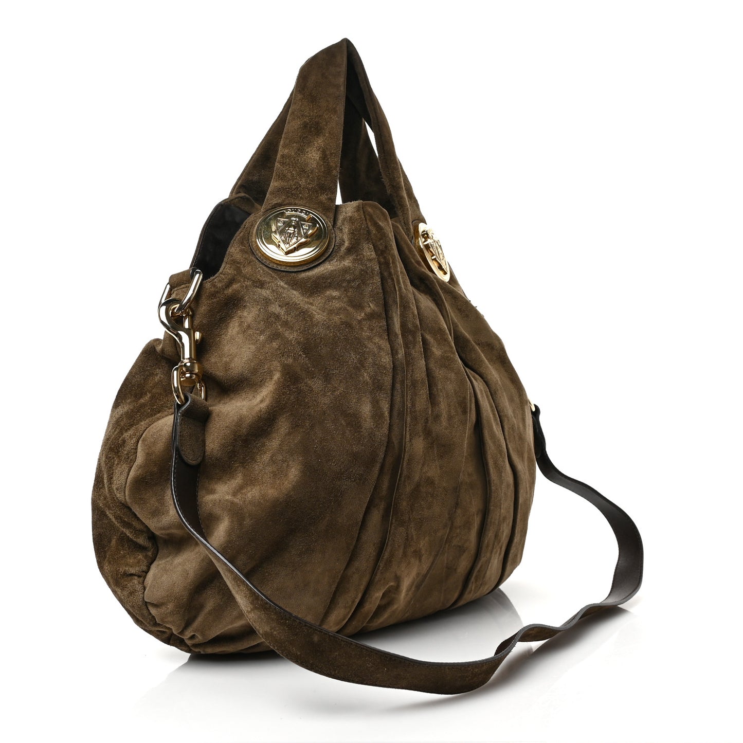 Suede Medium Hysteria Hobo Taupe