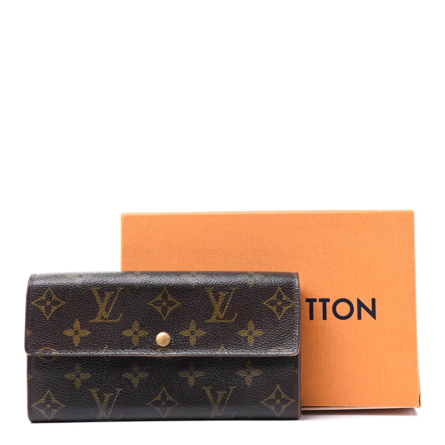 Louis Vuitton Monogram Sarah Wallet 9 of 9