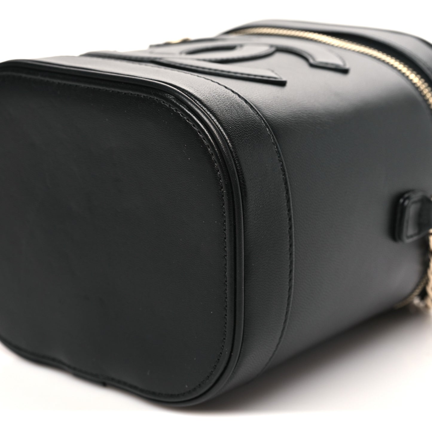 Lambskin Timeless Vanity Cosmetic Case Black