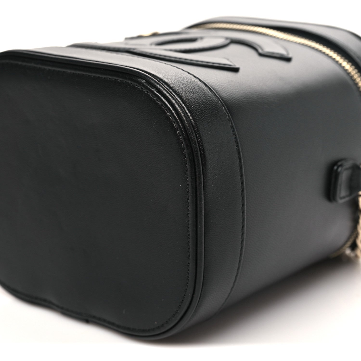 Chanel Lambskin Timeless Vanity Cosmetic Case Black 10 of 10