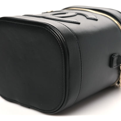 Chanel Lambskin Timeless Vanity Cosmetic Case Black 10 of 10