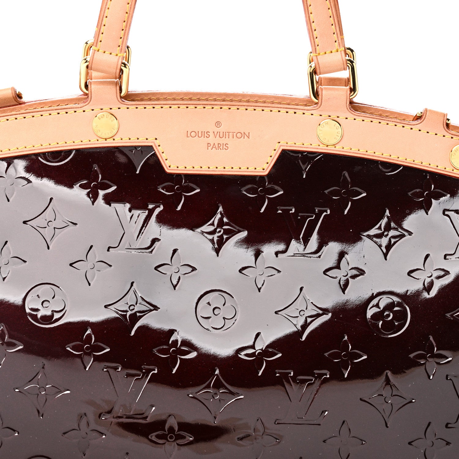 Louis Vuitton Vernis Brea MM Amarante 7 of 9