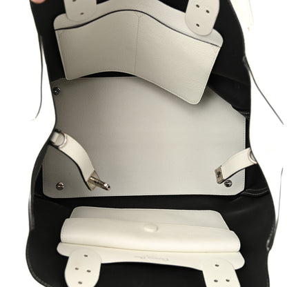 Christian Dior Supple Grained Calfskin Open Bar Tote White 5 of 10