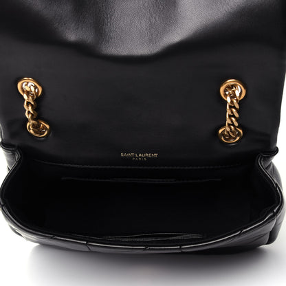 Saint Laurent Lambskin Patchwork Monogram Small Jamie Black 3 of 4