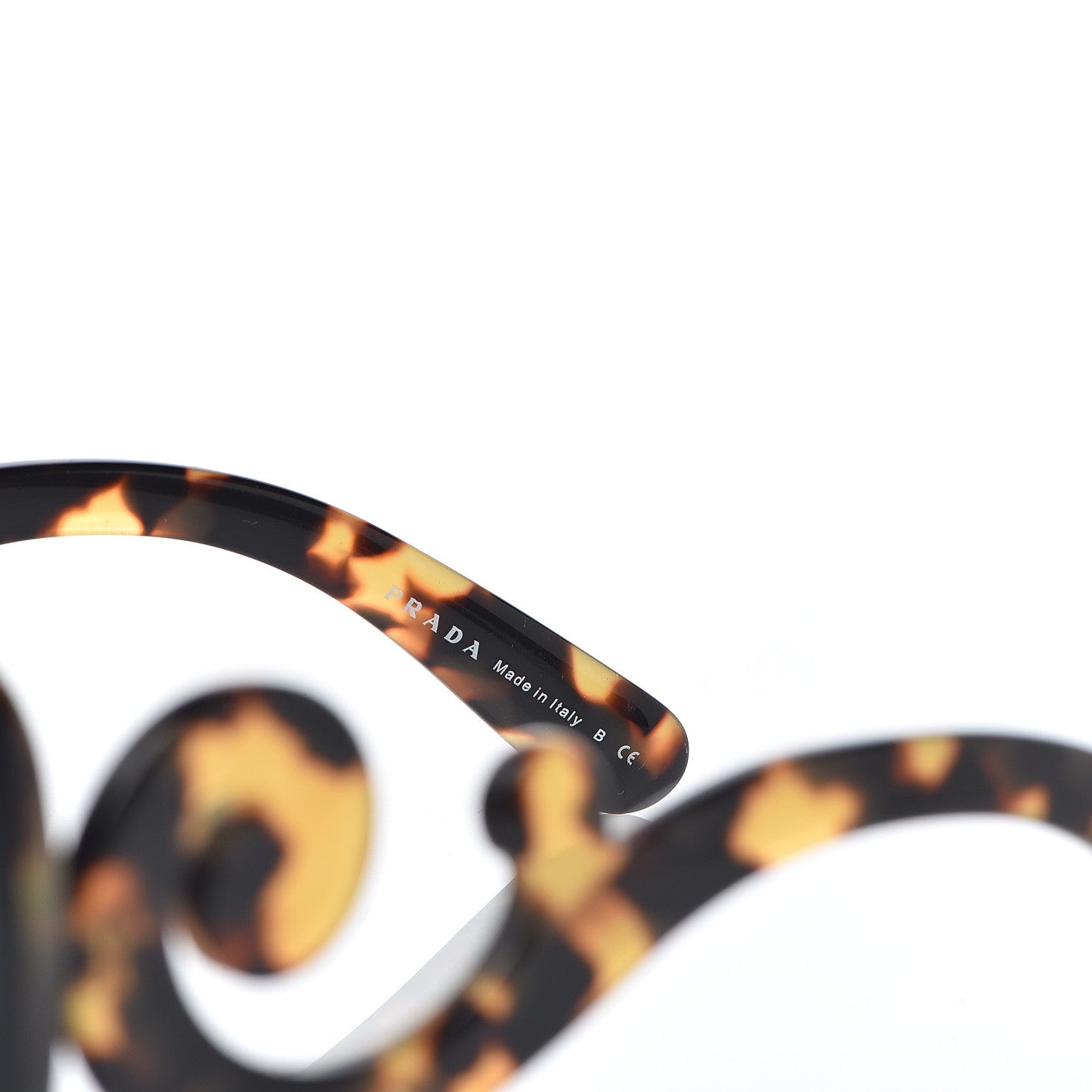Prada Acetate Baroque Sunglasses SPR 27O Tortoise 5 of 6