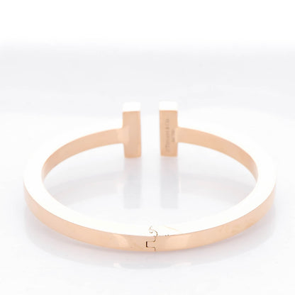 Tiffany 18K Rose Gold T Square Bracelet 3 of 5