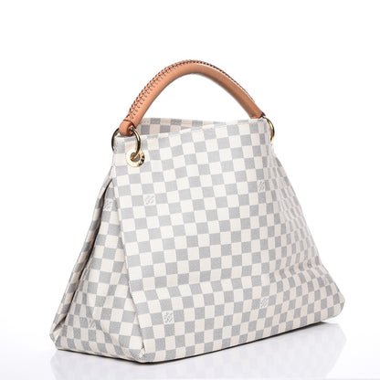 Louis Vuitton Damier Azur Artsy MM 3 of 7