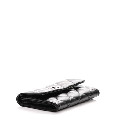 Chanel Lambskin Quilted Flap Card Holder Black 4 of 9
