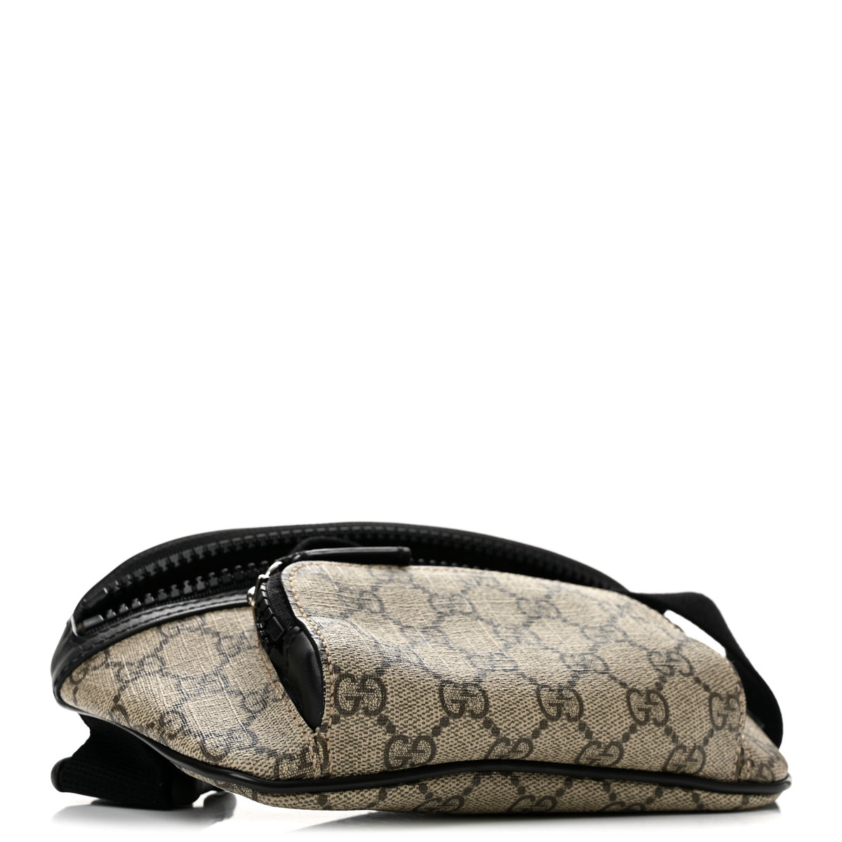 GG Supreme Monogram Belt Bag Black