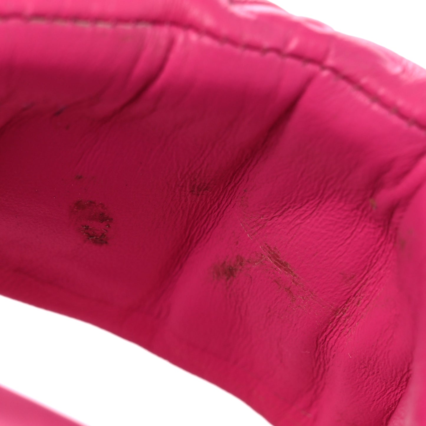 Calfskin Embossed Monogram Sunset Flat Comfort Mule 38.5 Rose Pop