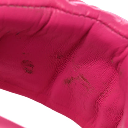 Louis Vuitton Calfskin Embossed Monogram Sunset Flat Comfort Mule 38.5 Rose Pop 12 of 13