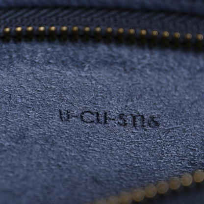 Celine Drummed Calfskin Micro Luggage Marine 7 of 16