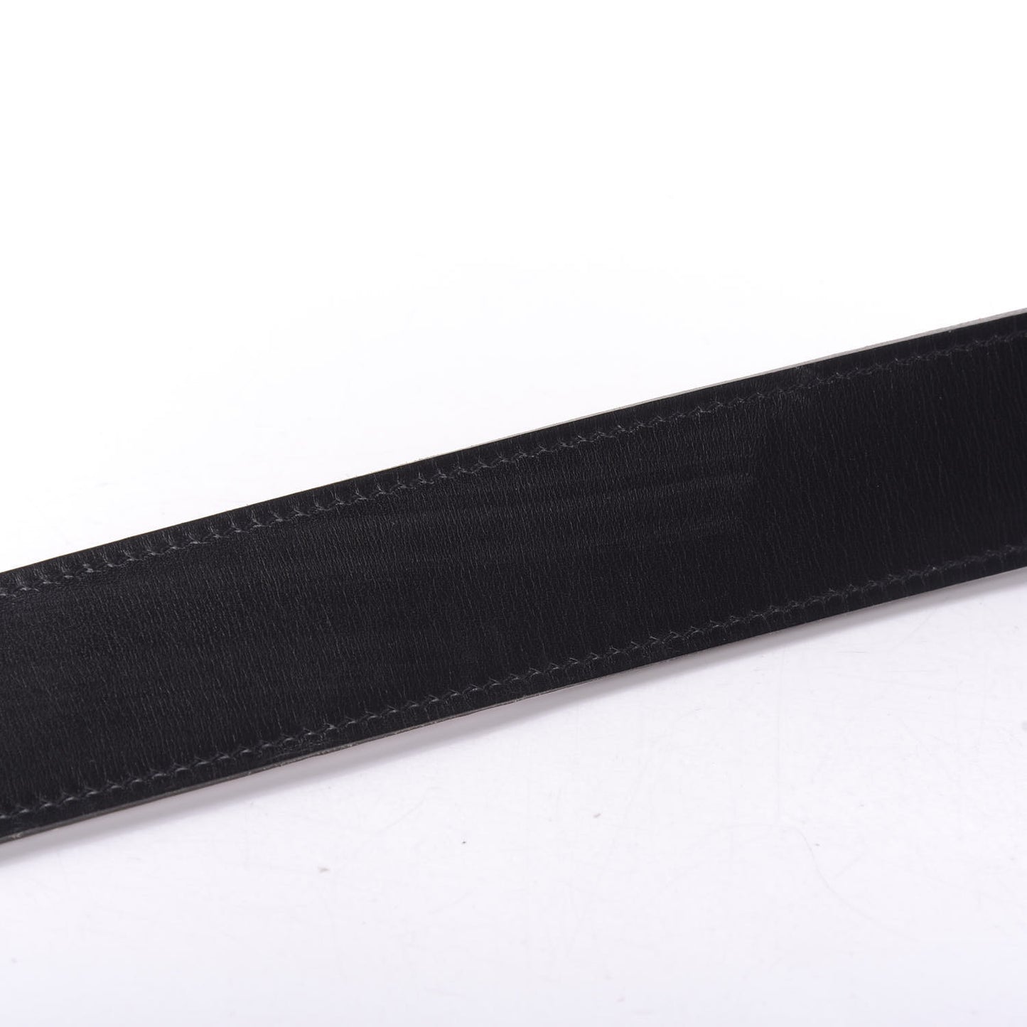 Box Togo Strie 32mm H Belt 85 Black Gold