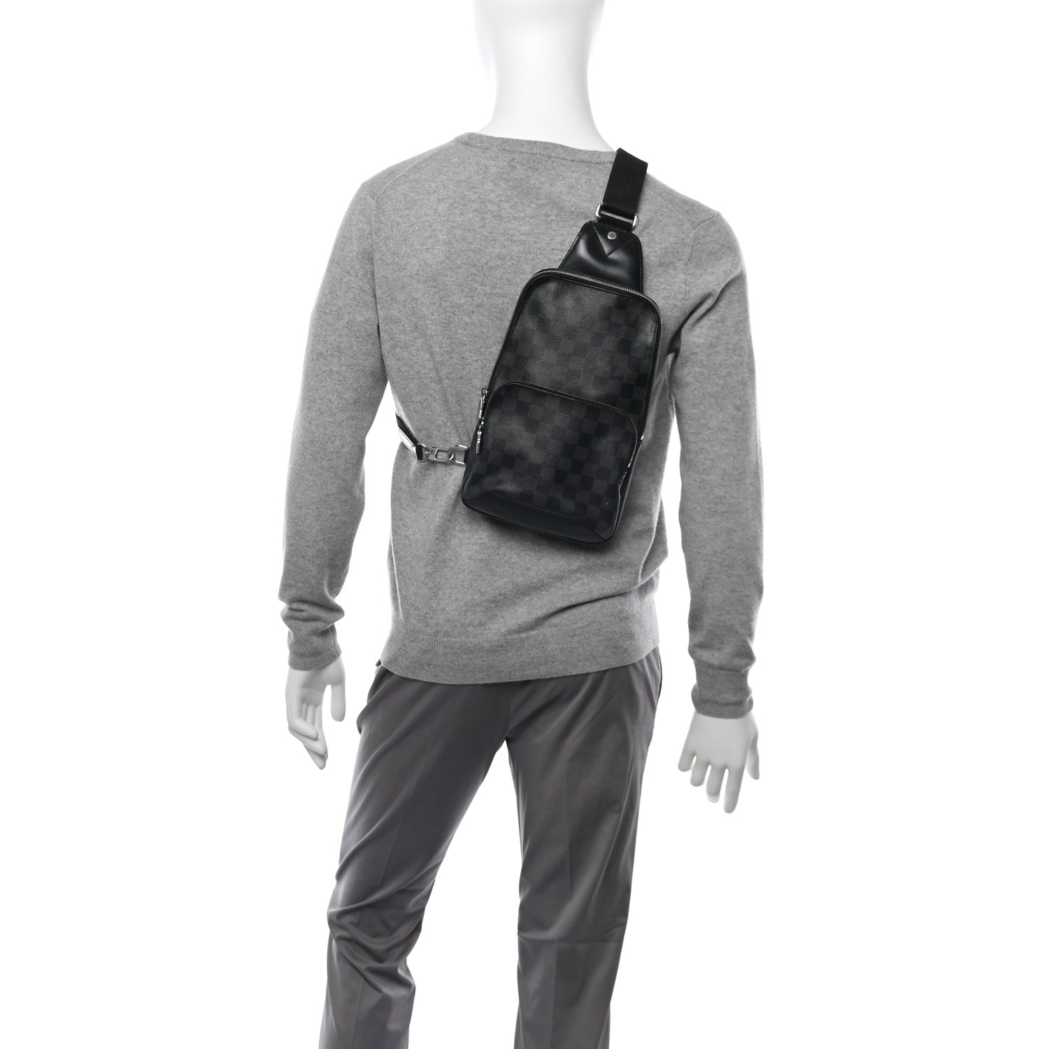 Louis Vuitton Damier Graphite Avenue Sling Backpack 2 of 11