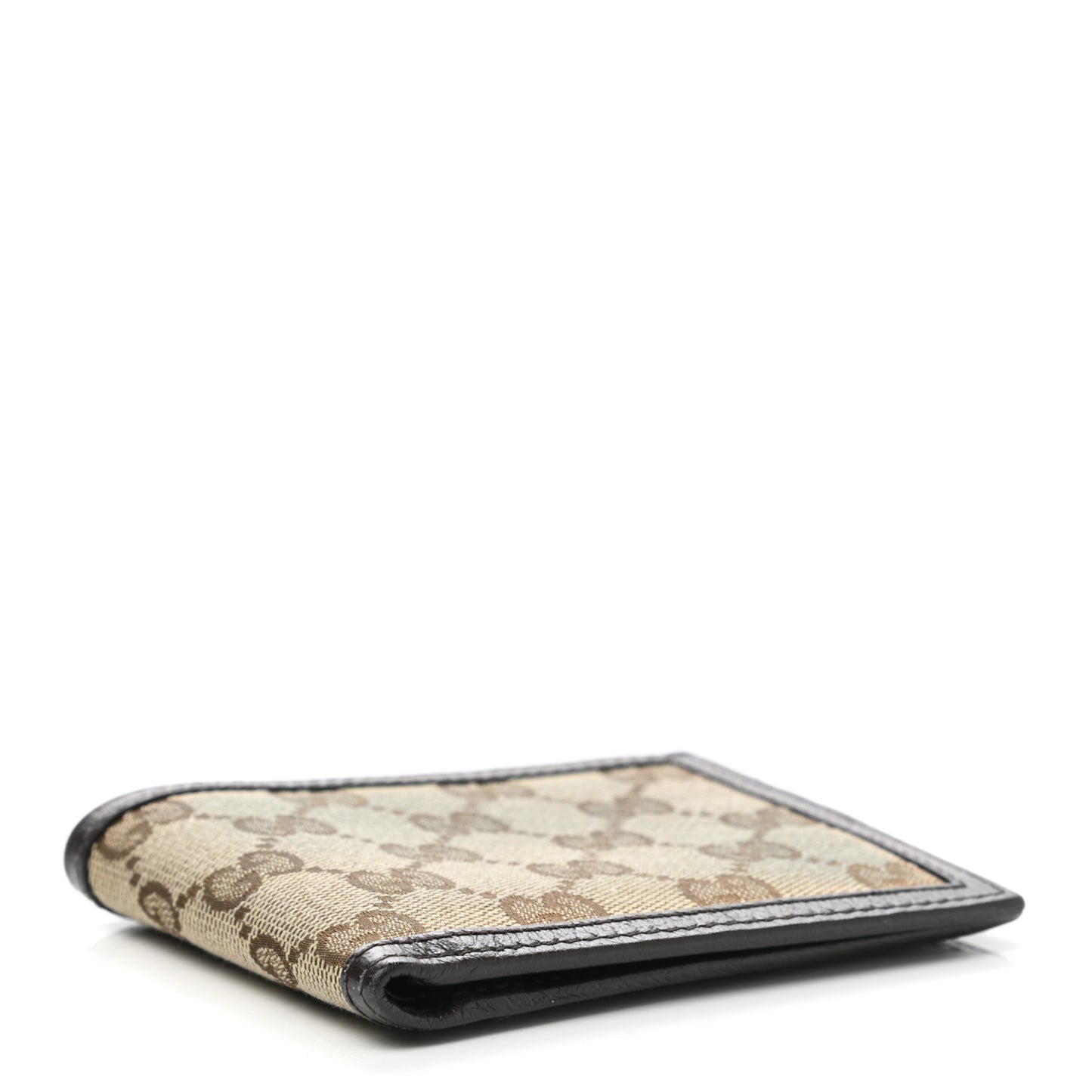 Monogram Bi-Fold Wallet Dark Brown